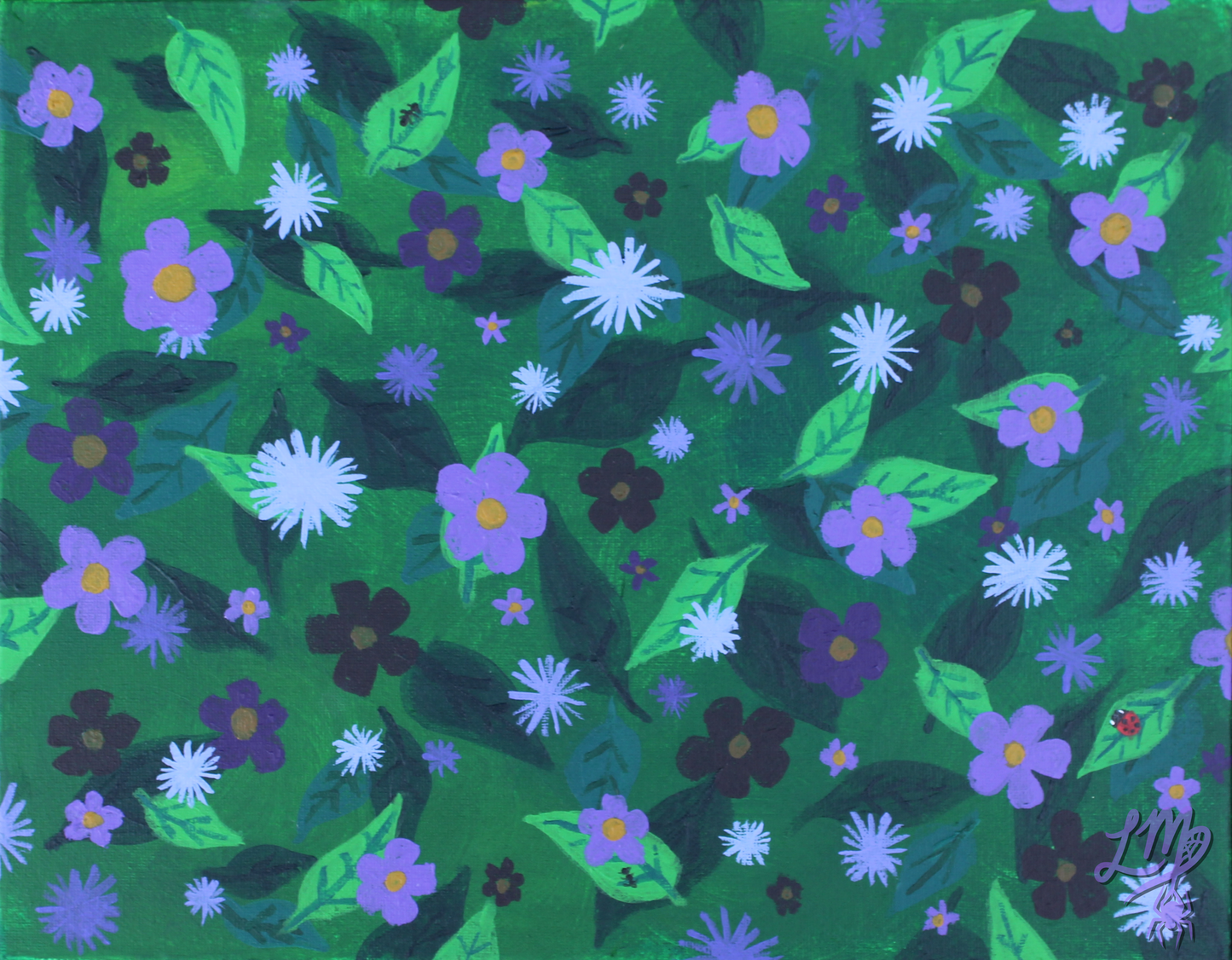 Purple Flowers - Originals