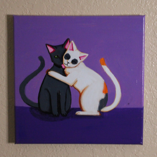 Cats Together - Original