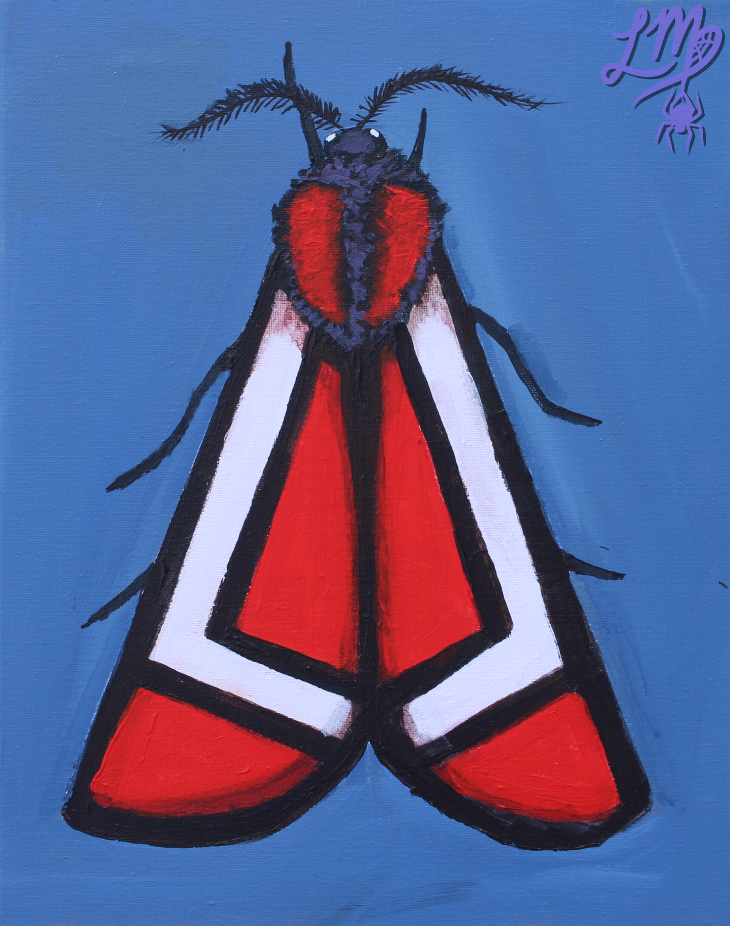 Weird Moth - Original