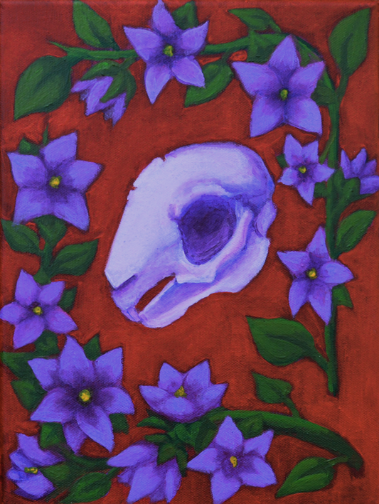Bunny Skull - Print